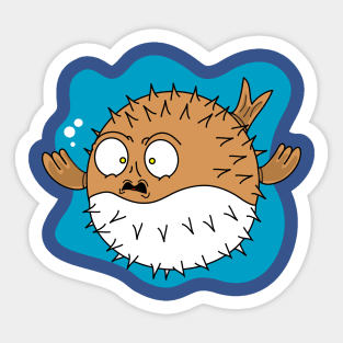 PUFFER FISH Sticker